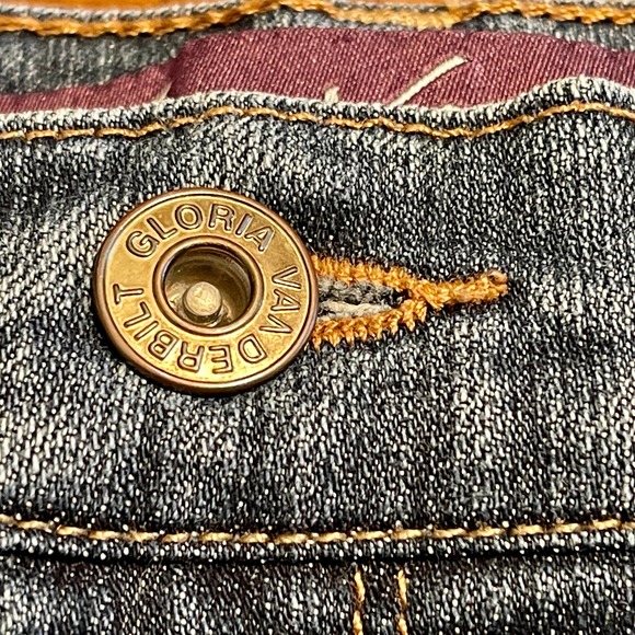 Gloria Vanderbilt Amanda Jeans Women's Sz 12 Denim Stretch Straight Leg S944-210 - Picture 4 of 10